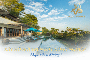 Xây hồ bơi trên đất nông nghiệp có được không?
