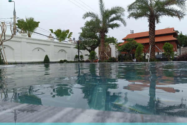 Chi phí làm hồ bơi kinh doanh bao nhiêu