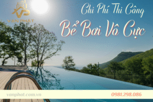Báo giá thi công bể bơi vô vực
