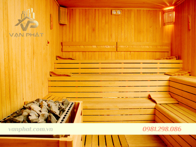 Thi công phòng xông hơi spa